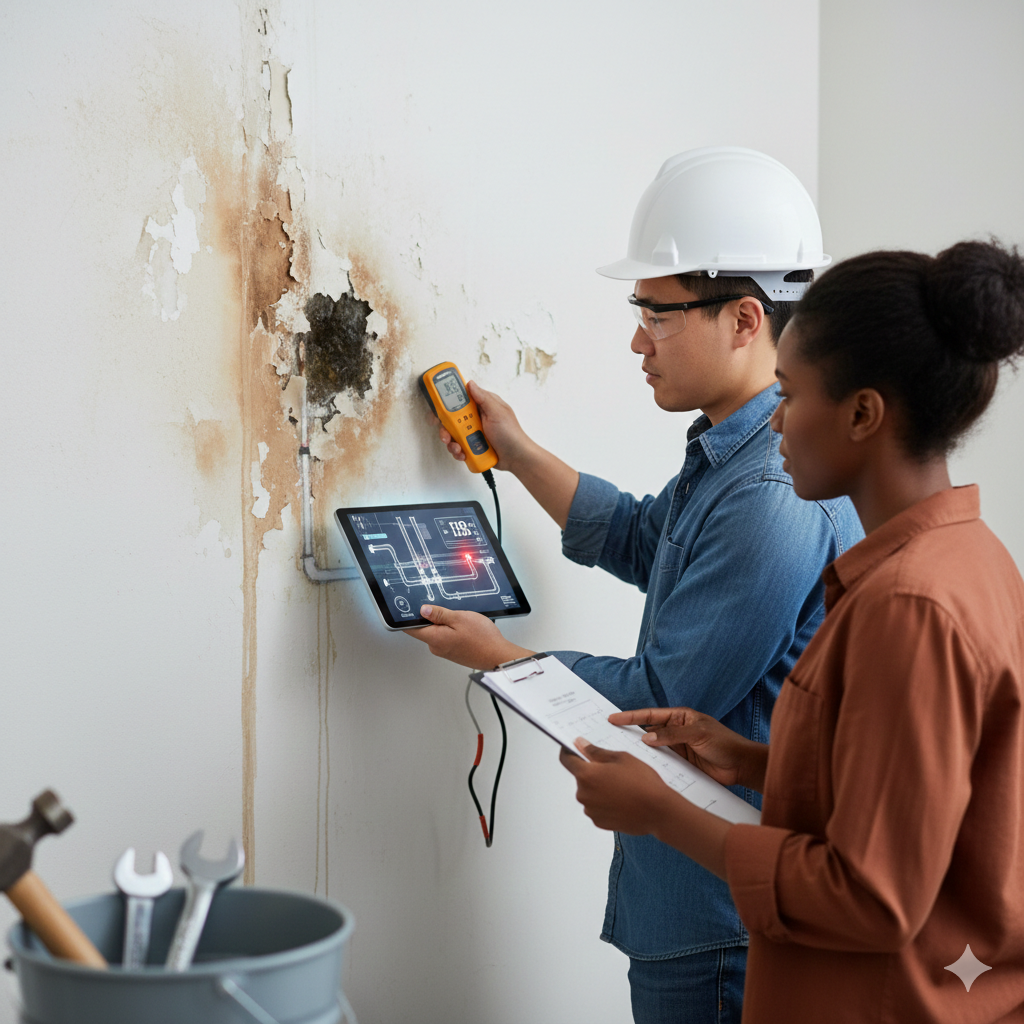 Correção de infiltração